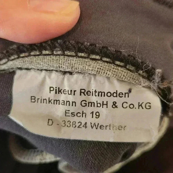 Pikeur Gray Women's Riding Breeches, size 26, see measurements - Picture 6 of 7